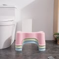 Pikkukuva 4 / 5: Kylpyhuoneen Squatty Potty -vessa-askelma Lapsille, Raskaana Oleville Naisille, Vessan Jalkatuoli
