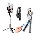 Miniatyrbillede 2 af 5: Gimbal Stabilisator Selfie Stick Foldbar Trådløs Stativ Med Bluetooth Udløser Monopod Til Ios Og Android