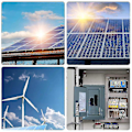 Miniatyrbillede 3 af 4: Solcelleladningsregulator 10a/20a/30a Solpanel Batteri Intelligent Regulator