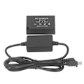 Miniatyrbillede 3 af 5: LP E17 Dummy Batteri DR E17 DC Link med Type C Strømadapter Kamera Dummy Batteri til 760D 750D 77D 800D 850D M3 M5 M6 M6 Mark II R10 R8