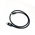 Pikkukuva 3 / 3: Kaapeli Usb autoon ja kuorma-autoon, käytännöllinen ja hyödyllinen lisävaruste, kestävä, uusi, musta, tyyppi C