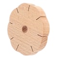 Miniatyrbillede 2 af 2: Armbånd Perlebroderi Kumihimo Bræt Fletning Disk Sæt Kumihimo Rund Disk Kumihimo Plade