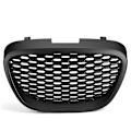 Miniatyrbillede 1 af 5: Forreste Nyre Grill Hættegrill til Seat Leon (matsort)