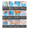 Miniatyrbilde 3 av 5: 100 hullers kapselfyllemaskin brett med passer diy 00