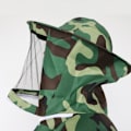 Pikkukuva 2 / 3: Mehiläishoitopuku Mehiläistakki Mehiläishoitohattu Verkolla Vetoketjullinen Ammattimainen Mehiläishoitajan Puku Mehiläishoidon Suojavarusteet Camouflage Mehiläishoitovaatteet F