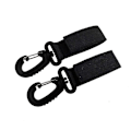 Miniatyrbilde 3 av 4: 2 stk. Heavy Duty Henger for Babyvogn Henger Bleieveske Buggy Klips Gjenbrukbare