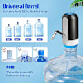 Miniatyrbilde 4 av 5: Vannflaskepumpe 5 Gallon Vann Dispense, Bærbar Elektrisk Vannpumpe, Usb Lading, Automatisk Drikkevanns Dispense Pumpe Fo