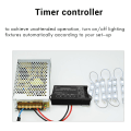Miniatyrbillede 3 af 5: Tc420 Tidsprogrammerbar RGB LED-styring DC12v-24v 5-kanals LED-tidsdæmper