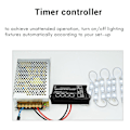 Pikkukuva 3 / 5: Tc420 Ajan Ohjelmoitava Rgb Led-ohjain Dc12v-24v 5 Kanavaa Led-aikadimmari