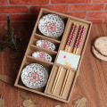 Miniatyrbild 1 av 5: Sushi Set med Sushimattor, Skålar och Tallrikar