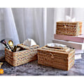 Pikkukuva 3 / 5: Rattan-kudoslaatikko Käsintehty Pöytä Kudostyyppi Rattan-kudoslaatikko Kylpyhuoneeseen, Kotiin, Hotelliin Ja Toimistoon, b