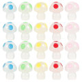 Miniatyrbilde 1 av 3: 50 stk Mini Resin Sopp Luminous Sopp Tiny Sopp Statuer Miniatyr Sopp