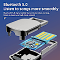 Miniatyrbillede 5 af 5: Bluetooth-adapter lydkabel til biler Usb Bluetooth 3,5 mm jacks modtager sender musik højttalere dongle håndfri