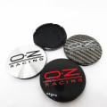 Miniatyrbild 2 av 4: Xs 4 st för Oz Racing M595 Bilhjul Center Hub Caps O.z Legering Hjul Fälg Center Hub Cap Cover 62mm-färgsvart Rd