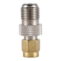 Miniatyrbilde 1 av 5: RF Koaksial Koaks Adapter SMA Hunn til F Hunn, sølv
