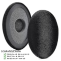 Miniatyrbild 2 av 5: Ersättning öronkuddar kompatibla med Sennheiser Rs100 Rs110 Rs115 Rs117 Rs119 Rs120 Hdr 120
