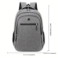 Miniatyrbilde 4 av 6: Stor kapasitet Ryggsekk Menn og Kvinner Student Datamaskin Bag Multi-Pocket Vanntett og Slitasjesterk Chr Red