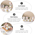 Miniatyrbillede 5 af 5: Keramisk Ægseparator Tegneserie Ægseparator Mini Æggehvide Blomme Separator Keramisk Ægseparator Køkken Bageværktøjer (Stil 5)
