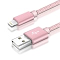 Pikkukuva 2 / 5: Kaupan Iphone-laturikaapeli Lightning-kaapeli 3a 3ft/1m [mfi-sertifioitu] Nailonpunottu pikalataus- ja synkronointikaapeli Iphone-laturijohto yhteensopiva