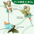 Miniatyrbillede 2 af 5: 2023 - 6 stk. Have Mini Fe Mini Have Statue Fe Ornamenter Til Feer Udendørs Have Terrasse