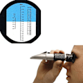 Miniatyrbild 4 av 4: Refraktometer Honungsbiodlare Vatten Sockerhalt Brix 58-92% Vatten 10-33% Handverktyg--
