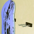 Miniatyrbillede 3 af 5: 6 stk. Skateboard Flydende Deck Display Vægmontering Rack Holder