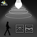 Miniatyrbild 2 av 4: Pir Rörelsesensor B22 Led Lampa Smart Glödlampa Automatisk På/Av Energispar