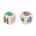 Miniatyrbillede 3 af 3: 10 stk./sæt Polyhedriske Multisidede Akryl Poker Terninger til Spil