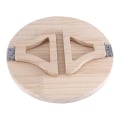 Miniatyrbillede 4 af 5: Sofa Arm Clip Table, naturlig træ Sofa Armrest Clip-on Bakke Bord Sofa Couch Arm Rest Organizer, R