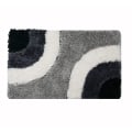 Miniatyrbilde 1 av 5: Badematte, absorberende sklisikker mikrofiber dusjmatte 50x80cm maskinvaskbar baderomsmatte