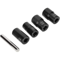 Pikkukuva 5 / 5: Twist-liitäntähylsysarja, 5 osaa, lukituspyörän mutterin ja pultin irroitustyökalu, 17 mm, 19 mm, 21 mm, 22 mm hylsyavain