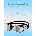 Miniatyrbild 5 av 5: Polariserade simglasögon för vuxna och ungdomar, anti-imma-UV-skydd Vattentät Klar sikt Lätt att justera för män och kvinnor
