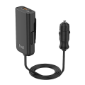 Miniatyrbillede 1 af 5: 100w Usb-c Pd 3.0 Port Og Qc-3.0 Hurtigopladning På Bilrejse Tilbehør