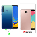 Miniatyrbilde 3 av 4: Samsung Galaxy A9 2018 dekselveske - med blomstermønster og stativfunksjon og kortspor