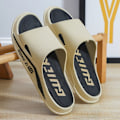 Miniatyrbild 2 av 5: Sommarslippers för män, strandsandaler, mjuka sulor, utomhus- och inomhusslippers khaki 42-43
