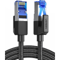 Pikkukuva 1 / 5: Kissa 8 Ethernet-kaapeli, nopea 40 Gbps, 2000 MHz Ethernet-kaapeli, punottu Rj45 Lan Gigabit -verkko F/ftp Poe -yhteensopiva Xbox One:n kanssa