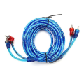 Miniatyrbillede 2 af 5: Bilsystem Højttaler Ledningskit Kabel Forstaerker Subwoofer Højttaler Installationsledninger Kit 10ga Effekt