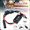 Miniatyrbilde 2 av 5: Universal DAB + FM Bilantenne Splitterkabel Digital Radio + Forsterker Tilbehør