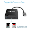 Miniatyrbild 2 av 5: CFexpress Typ B Kortläsare USB3.1 Gen 2 Typ C Kortläsare CFexpress Minneskortsadapter