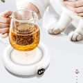 Miniatyrbillede 4 af 5: Varme Kop Pad Kaffe Krus Varmer, Termostatisk Varme Kop Pad, Elektrisk Termostat Coaster, Auto-on/off, til Kaffe, Mælk, Te, Kakao, Varm Chokolade (Co