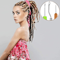 Miniatyrbillede 2 af 5: 9 Stykker Buede Latch Hook Hæklenåle Sæt Latch Hook Dreadlocks Værktøj Hæklenål
