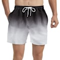 Miniatyrbild 1 av 4: Herrbadbyxor korta badkläder med meshfoder badshorts