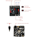 Miniatyrbillede 4 af 5: Mini Bluetooth 5.0 50w+50w Trådløs Audio Power Digital Forforstærker Board Stereo Amp 3.5mm Aux Usb Ap