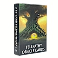 Miniatyrbillede 1 af 5: 56 Kort Telepati Oracle Klarhed Kort Profeti Spådom Engelsk Version Tarot Kort Betydningsfulde Nøgleord Taro