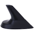Miniatyrbillede 1 af 5: 1 stk Sort Universal Bil Dummy Hajfin Formet Antenne Til Saab 9-5 9-3 Sport Aero Wagon