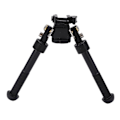Miniatyrbillede 3 af 5: Sort justerbar vippe V8 bipod til jagt med 360?? rotation