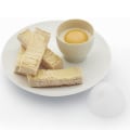 Miniatyrbilde 5 av 5: Dampet eggkopp kompatibel mikrobølgeovn, frokost kokt eggkopp, 2 stykker