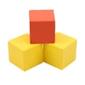 Miniatyrbild 4 av 5: 100 st/set Träkubikspel 2,5 cm Kuber DIY Färgblock Set Leksaker Trä Barnpresent|Block