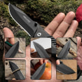 Miniatyrbild 4 av 5: Överlevnadskniv Fällkniv: Överlevnadskniv Jaktkniv Enhands Fällkniv Multifunktionell Fickkniv Bilkniv - Kniv