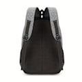 Miniatyrbillede 6 af 6: Stor Kapacitet Rygsæk Mænd og Kvinder Studerende Computer Taske Multi-Pocket Vandtæt og Slidstærk Chr Black